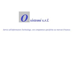 Logo O.sistemi srl